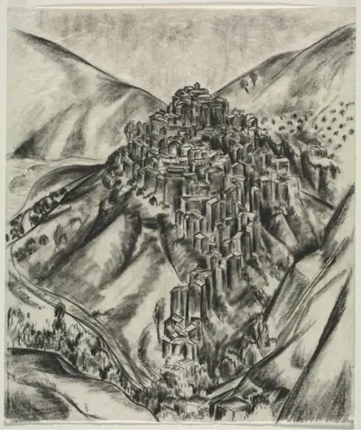 An Italian Hilltown, Anticoli, Italy
