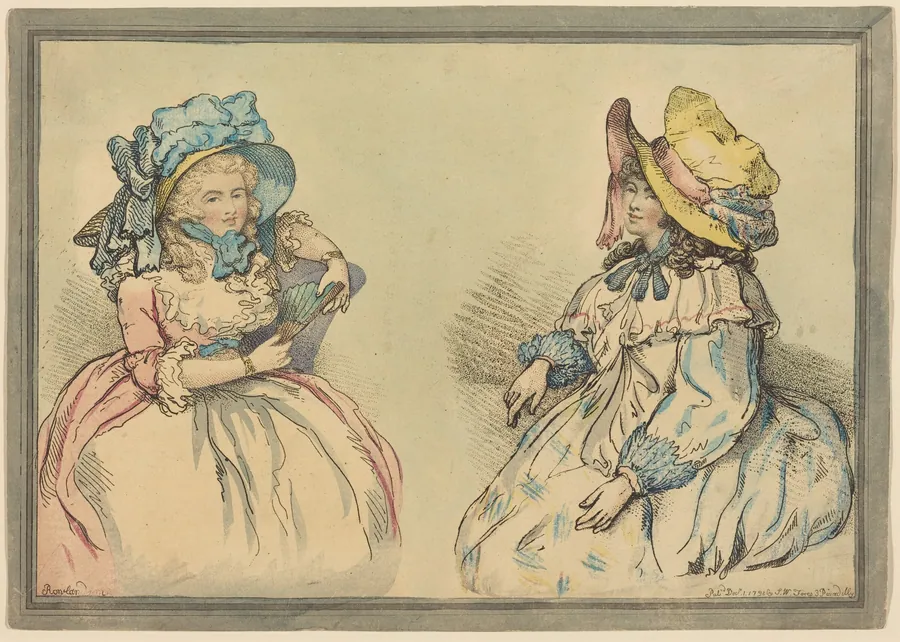 Beauties by Thomas Rowlandson