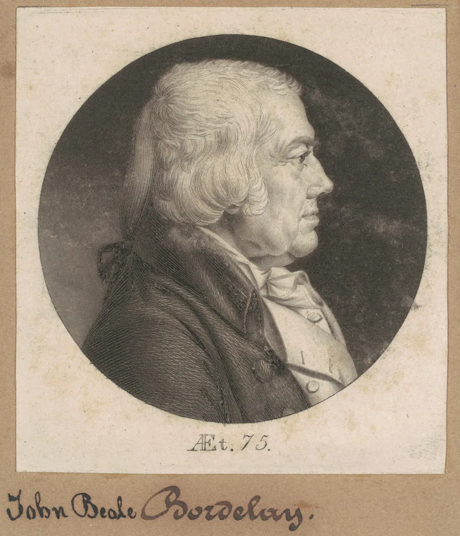 John Beale Bordley by Charles B. J. Févret de Saint-Mémin