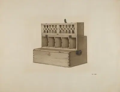 Surgeon's Field Desk and Kit