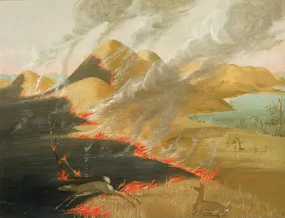 Prairie Bluffs Burning