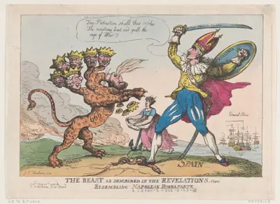 The Beast As Described In The Revelations, Chap. 13, Resembling Napoleon Buonaparte
