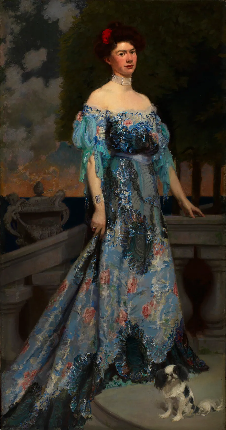 Miss Anne Mills Archbold by Frederick MacMonnies, born New York City 1863-died New York City 1937
