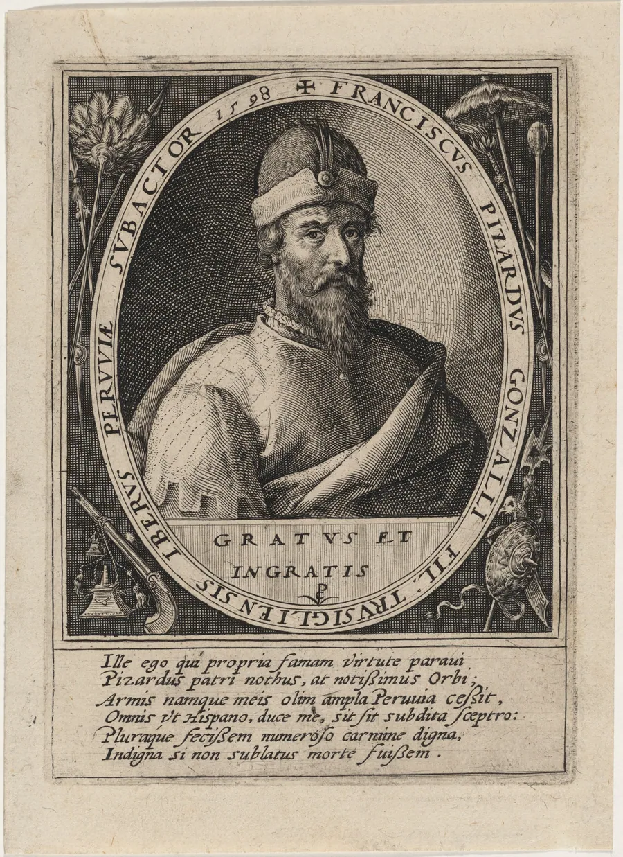 Francisco Pizarro by Crispijn van de Passe I