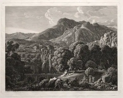 Heroic Landscape: Landscape with Town and River