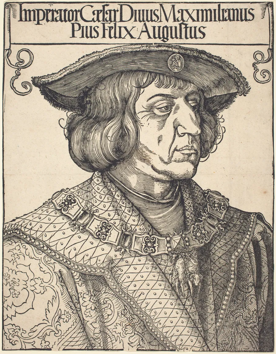 Emperor Maximilian I by Albrecht Dürer