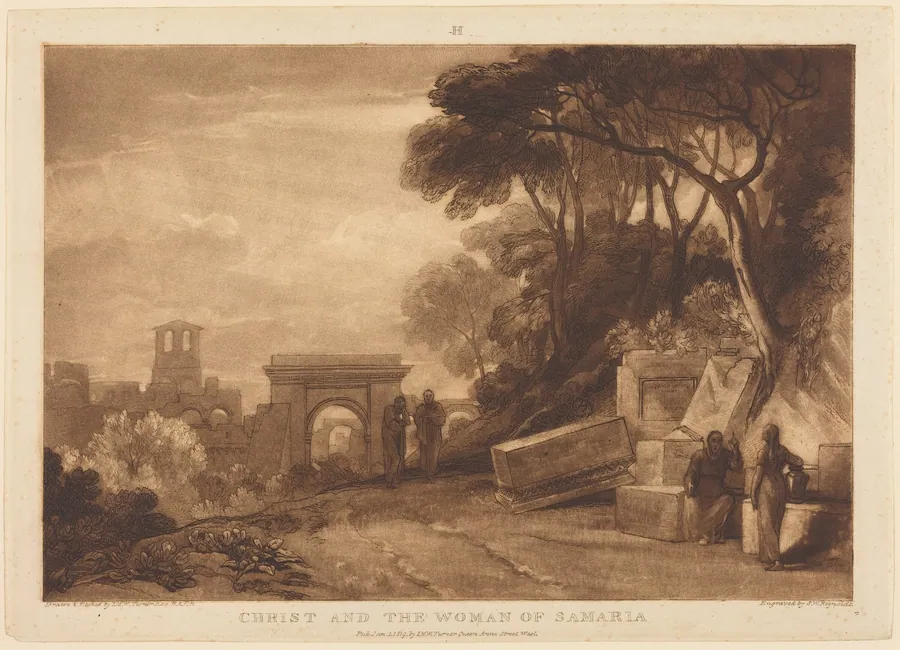 The Woman of Samaria by Joseph Mallord William Turner