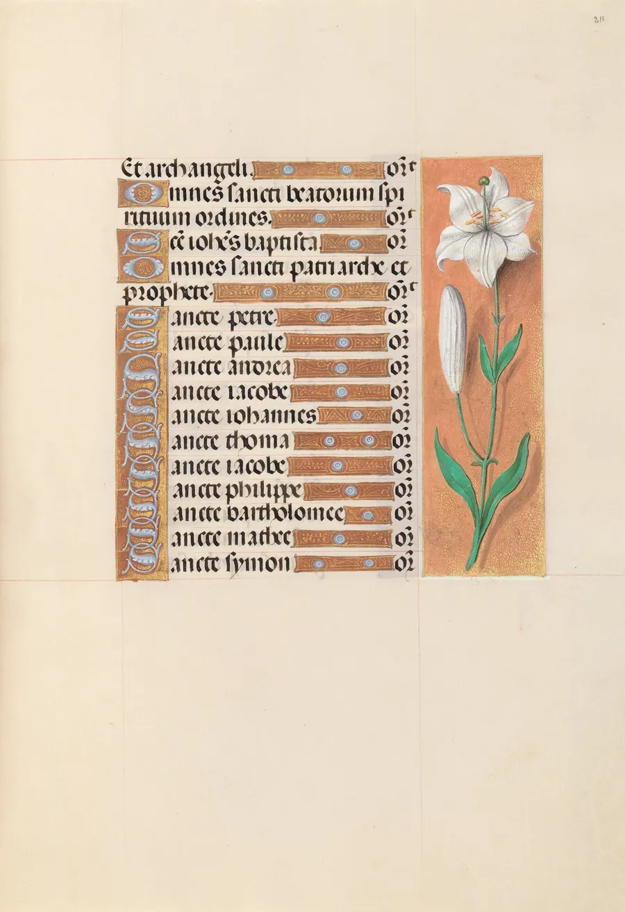 Hours of Queen Isabella the Catholic, Queen of Spain:  Fol. 211r by Master of the First Prayerbook of Maximillian