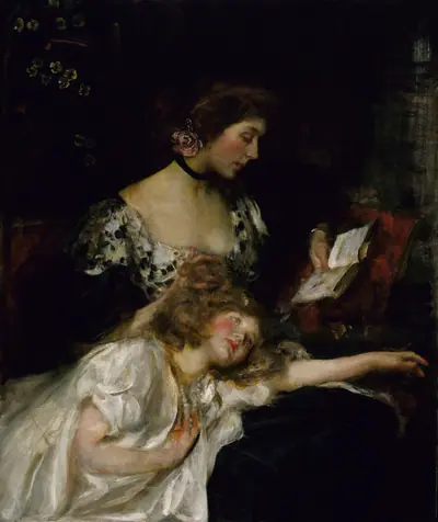 Mother and Child (Lady Shannon and Kitty)