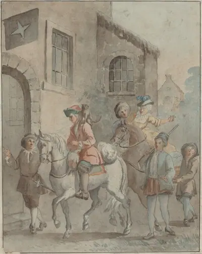Arrival at an Inn