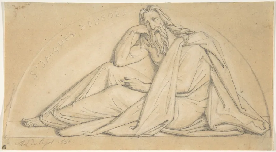 John the Apostle, for the church of St. Vaast in Arras by Alexandre Denis Abel de Pujol