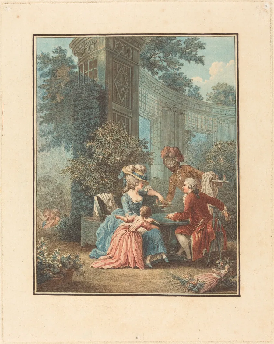 Le Goûter by Louis-Marin Bonnet