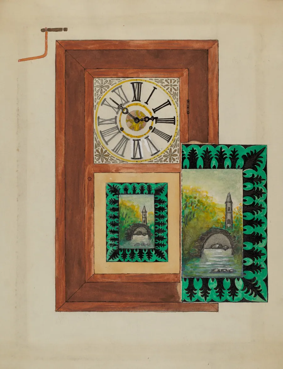 Clock by Albert Eyth