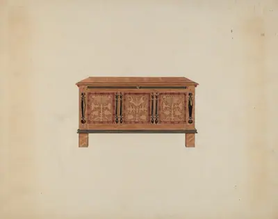 Blanket Chest - Front View
