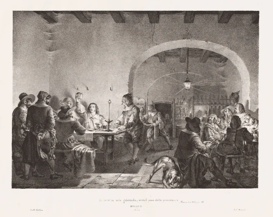lo levò in aria gridando, ecco il pane della providenza (I Held It Aloft and Cried, "Behold the Bread of Divine Providence!") by Gallo Gallina