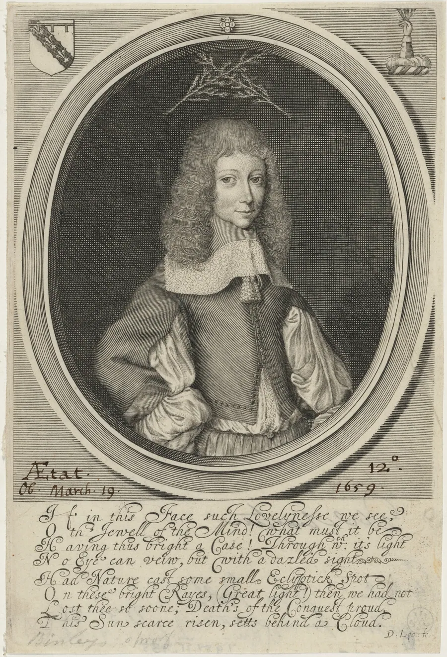 John Goodhand Holt by David Loggan