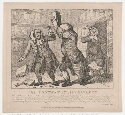 The Contest at Auckinleck (Picturesque Beauties of Boswell, Part the Second)