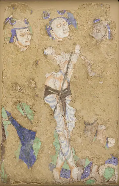 Three Figures, from Cave 224