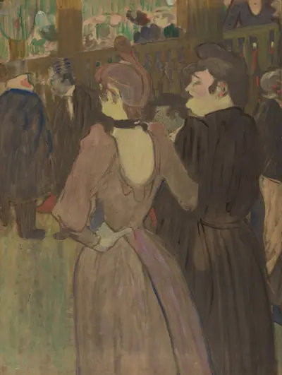 La Goulue and Her Sister