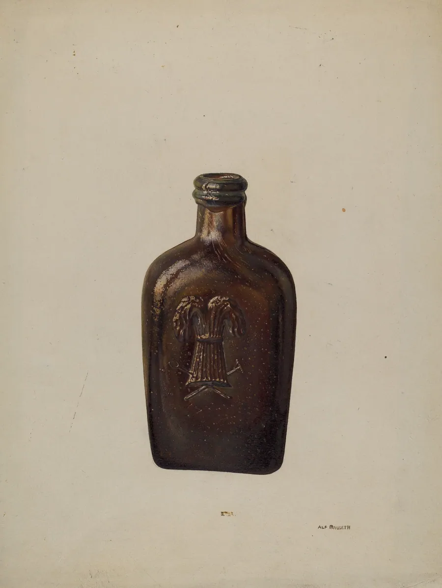 Whiskey Flask by Alf Bruseth