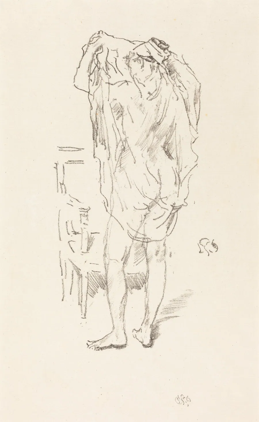 Study by James McNeill Whistler