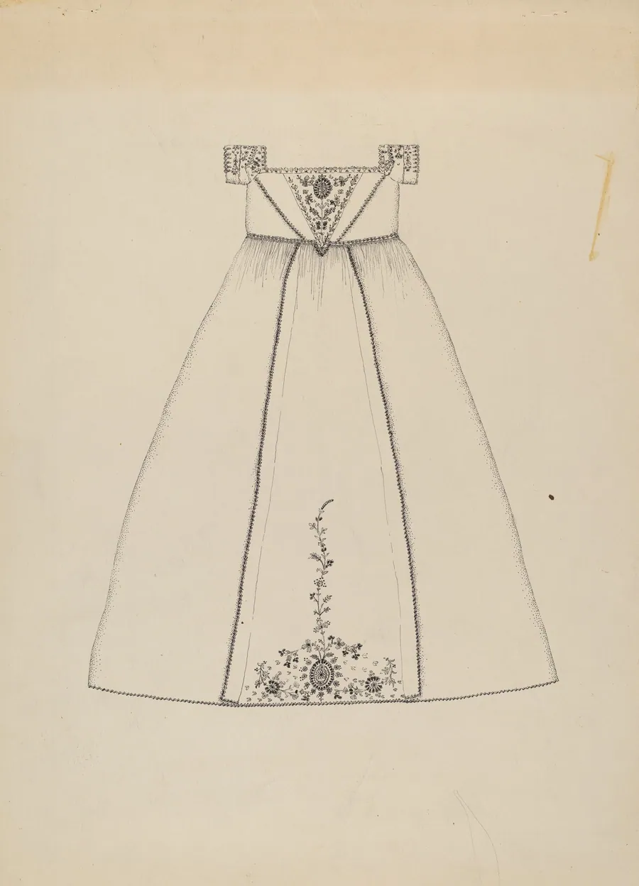 Baptismal Dress by Evelyn Bailey