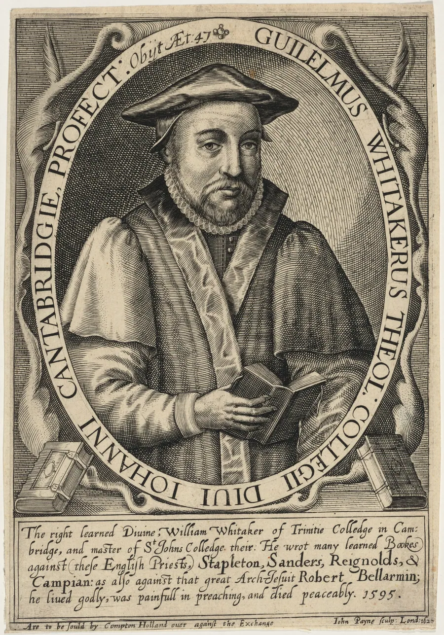 William Whitaker, Master of Saint John's College, Cambridge by John Payne