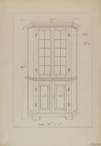 Corner Cupboard