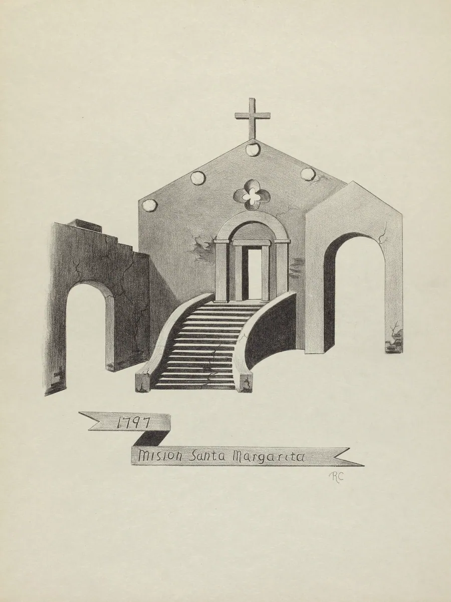Mision Santa Margarita by James Jones