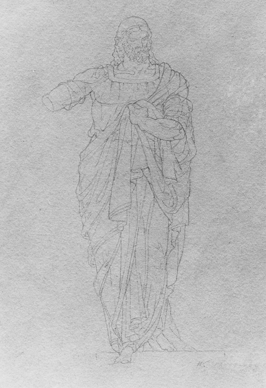 Sculpture Study by William Rimmer