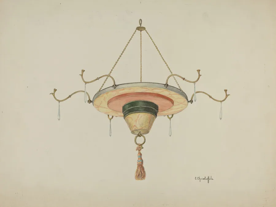 Chandelier by Cornelius Christoffels