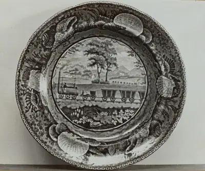 Plate - "Baltimore and Ohio Railroad"