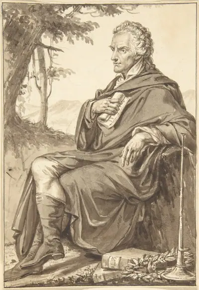 Portrait of Count Vittorio Alfieri