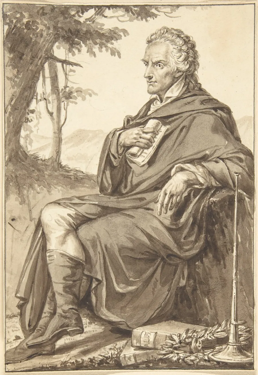 Portrait of Count Vittorio Alfieri by Jean-Baptiste-François Bosio