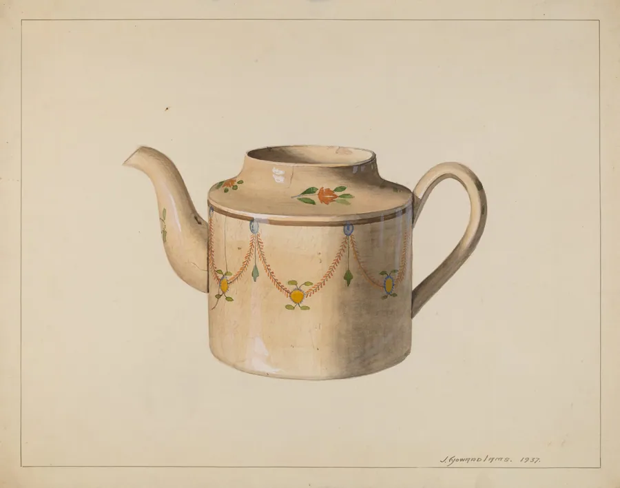 Teapot by J. Howard Iams