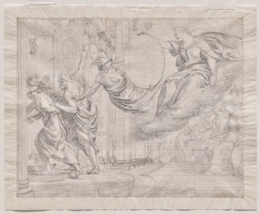 Allegory in Honor of Claude de Mesmes, Count d'Avaux (Allegorie en l'honneur de Claude de Mesmes, comte d'Avaux) by Grégoire Huret