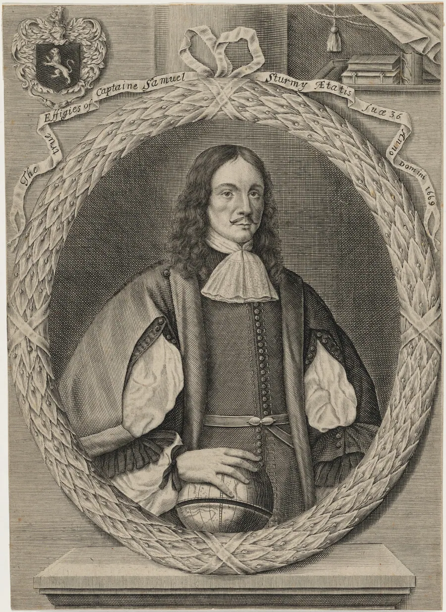 Captain Samuel Sturmy, Navigator by Abraham Hertochs