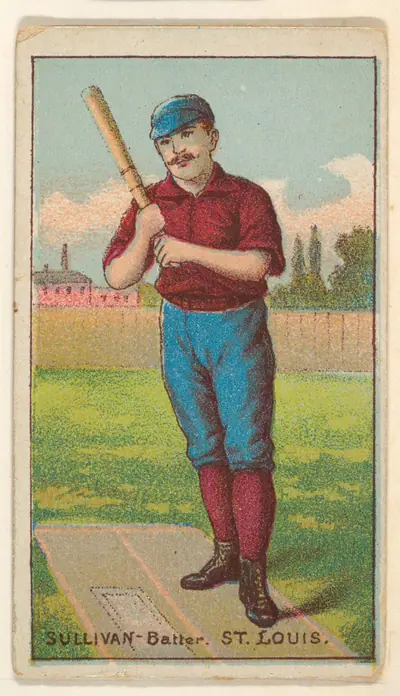 Sullivan, Batter, St. Louis, from the Gold Coin series (N284) for Gold Coin Chewing Tobacco
