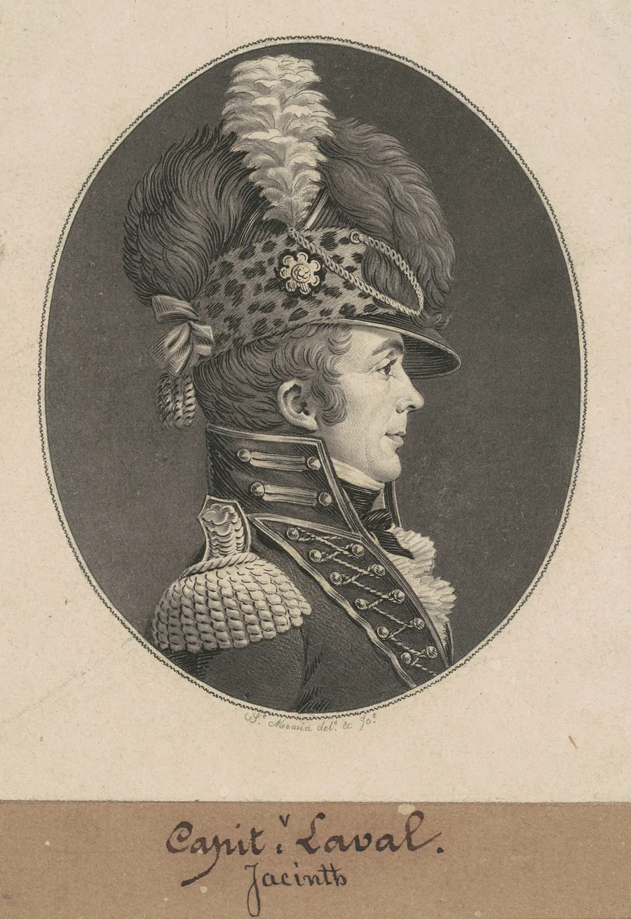 Jacint Laval by Charles B. J. Févret de Saint-Mémin