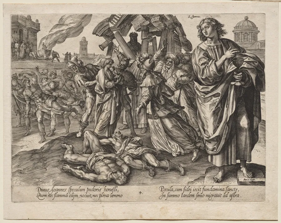St. John by Hendrick Goltzius
