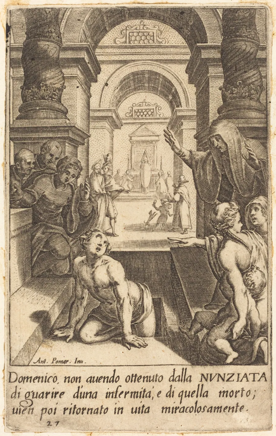 Domenico by Jacques Callot