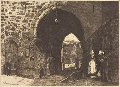 La Porte de St Malo à Dinan
