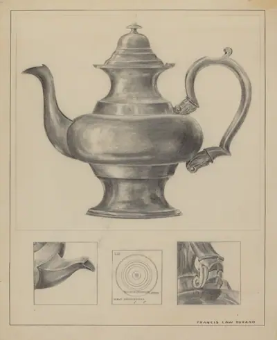 Silver Teapot