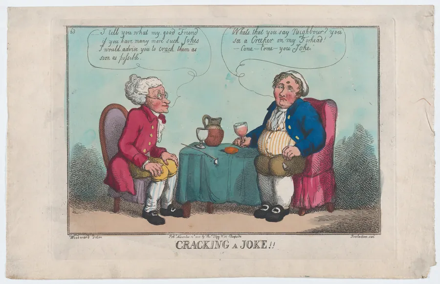 Cracking a Joke by George Murgatroyd Woodward