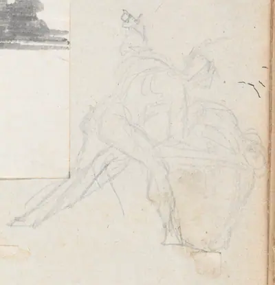 Man Reaching into a Large Basket