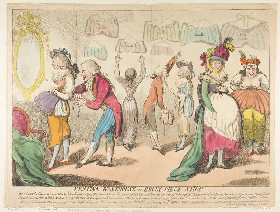 Cestina Warehouse or Belly Piece Shop by Isaac Cruikshank