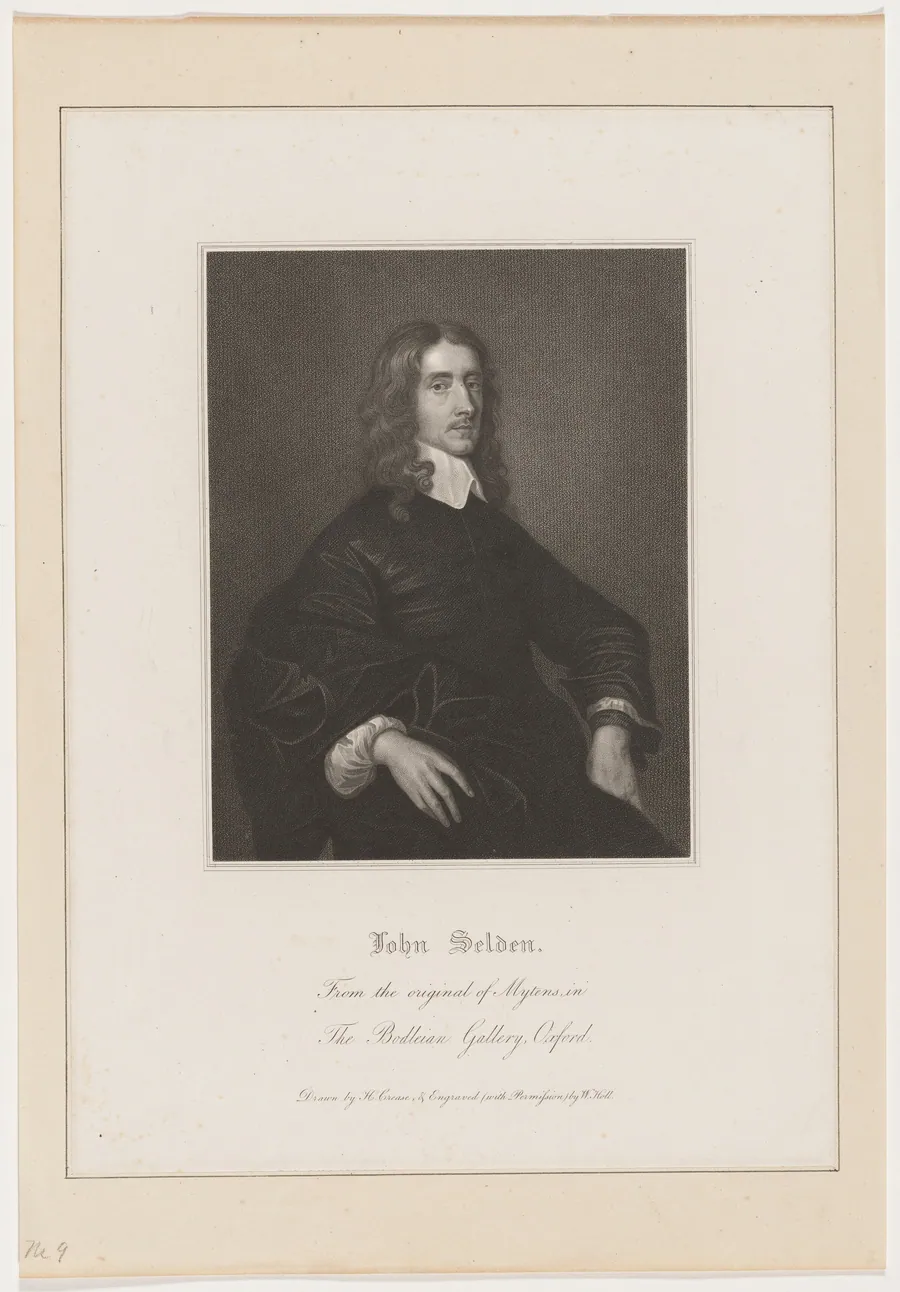 John Selden, Jurist and Antiquary by William Holl II