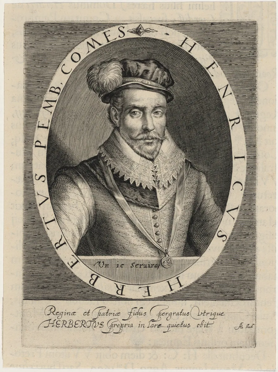 Henry Herbert, Second Earl of Pembroke by Willem de Passe