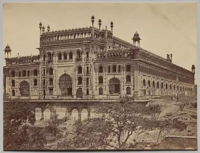 Exterior of Asaf-ud-Daula's Imambara, or Tomb