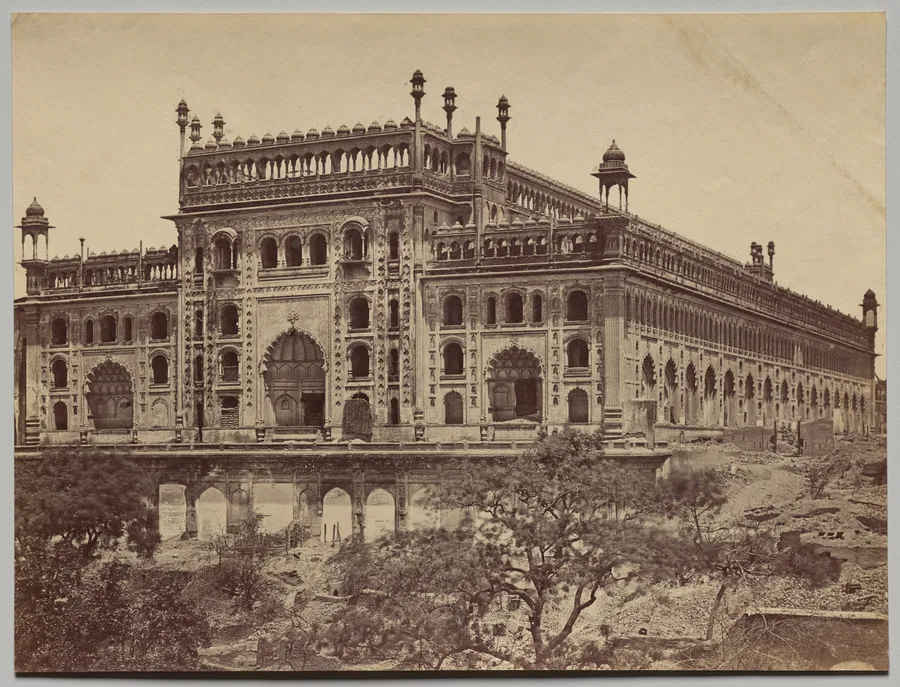 Exterior of Asaf-ud-Daula's Imambara, or Tomb by Felice A. Beato